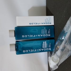 Rodan + Fields shampoo, conditioner, oil
